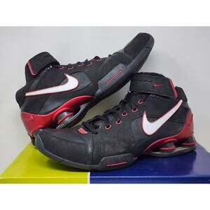2004 Nike Shox Xplosive BLACK RED 308576-011 Size 11.5 WORN